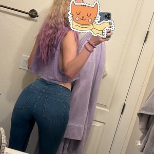 Free People bell bottom flare jeans